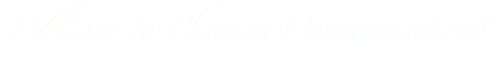 Welcome to Phantom Communications! 
